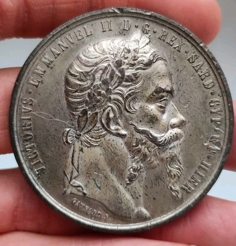 Medaglia vittorio emanuele - medaglia,