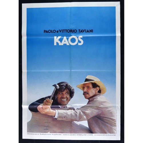 Manifesto kaos paolo vittorio - kaos,
